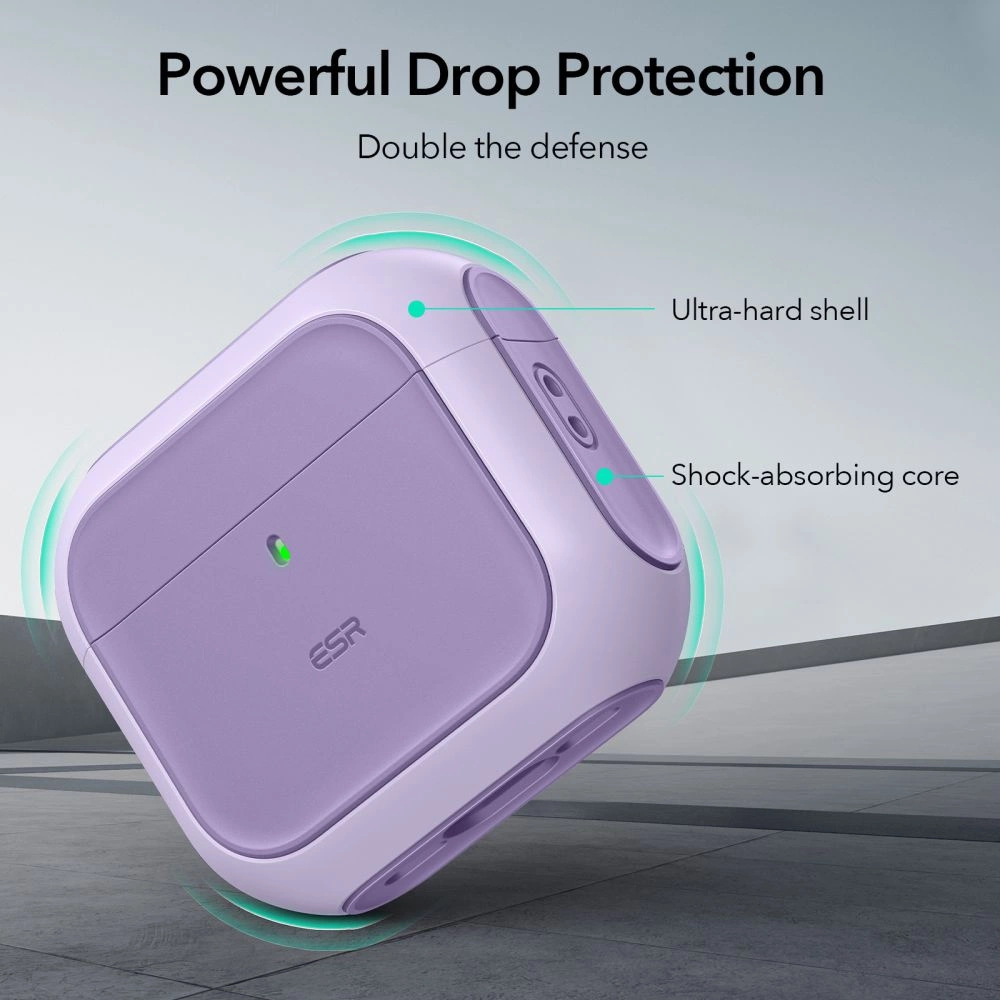 Dėklas ESR ORBIT HALOLOCK MAGSAFE Apple AirPods 4 PURPLE
