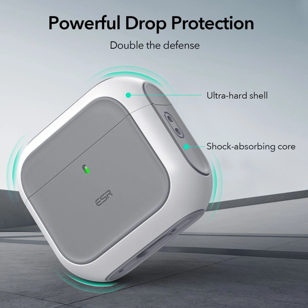 Dėklas ESR ORBIT HALOLOCK MAGSAFE Apple AirPods 4 Baltas