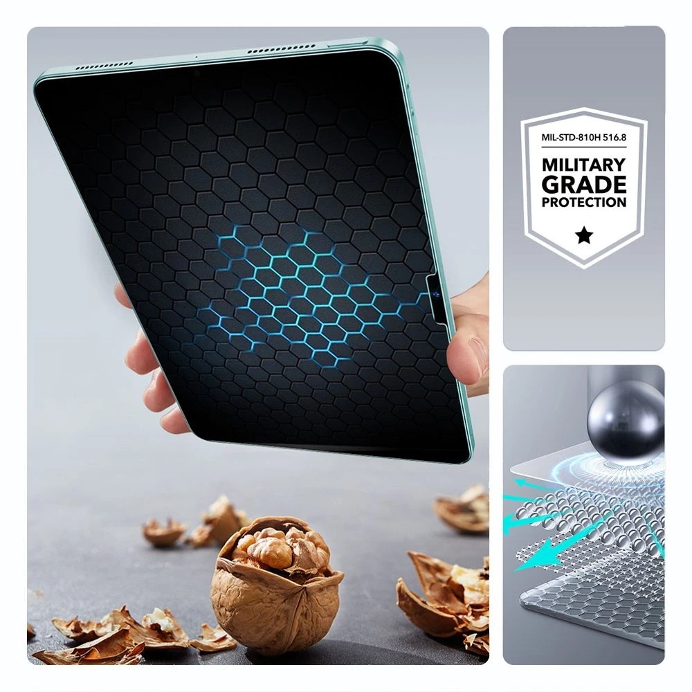 ESR UltraFit grūdinto stiklo 2 vnt. pakuotė, skirta iPad Air 11" (2024/2025/2026)