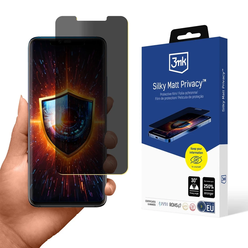 3Mk apsauga „Huawei Mate 20 Pro“ – „3mk Silky Matt“ privatumas