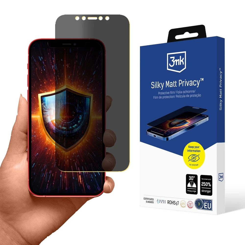 Apple iPhone 12 Pro – 3mk Silky Matt Privatumas