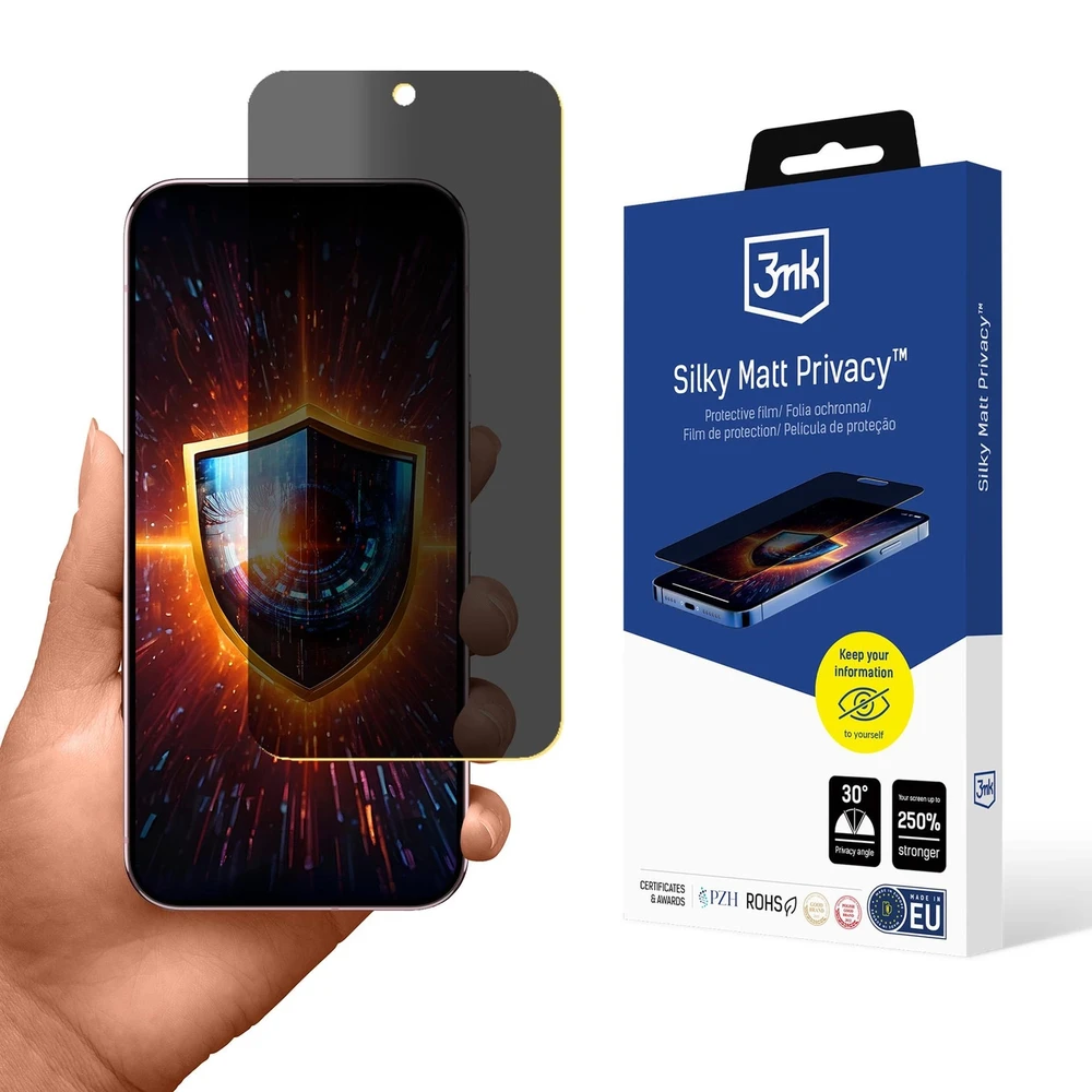 3Mk Protection Privatumo ekrano apsauga 3mk Silky Matt Privacy, skirta „Google Pixel 9 Pro XL“
