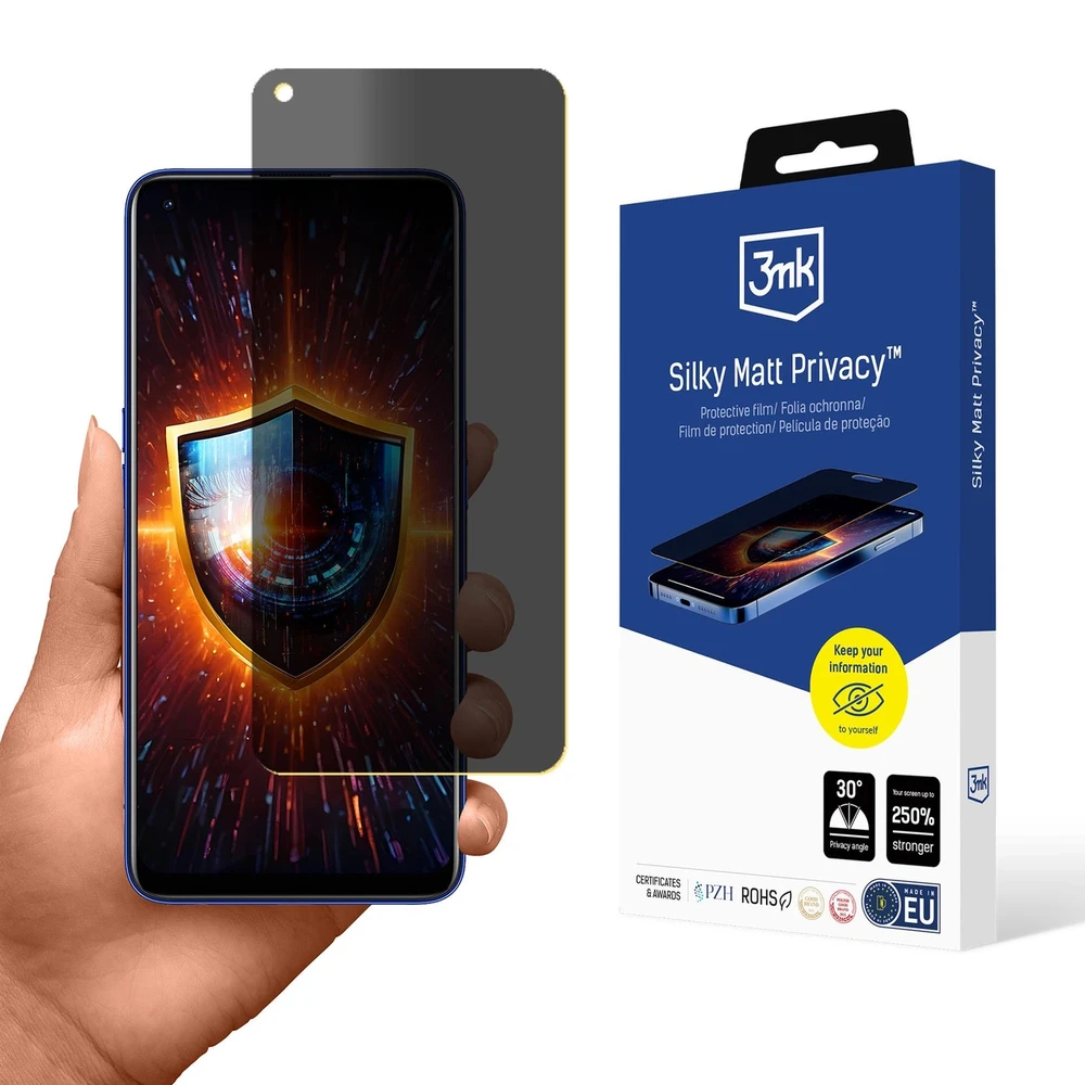 Realme 7 Pro – 3mk Silky Matt Privatumas