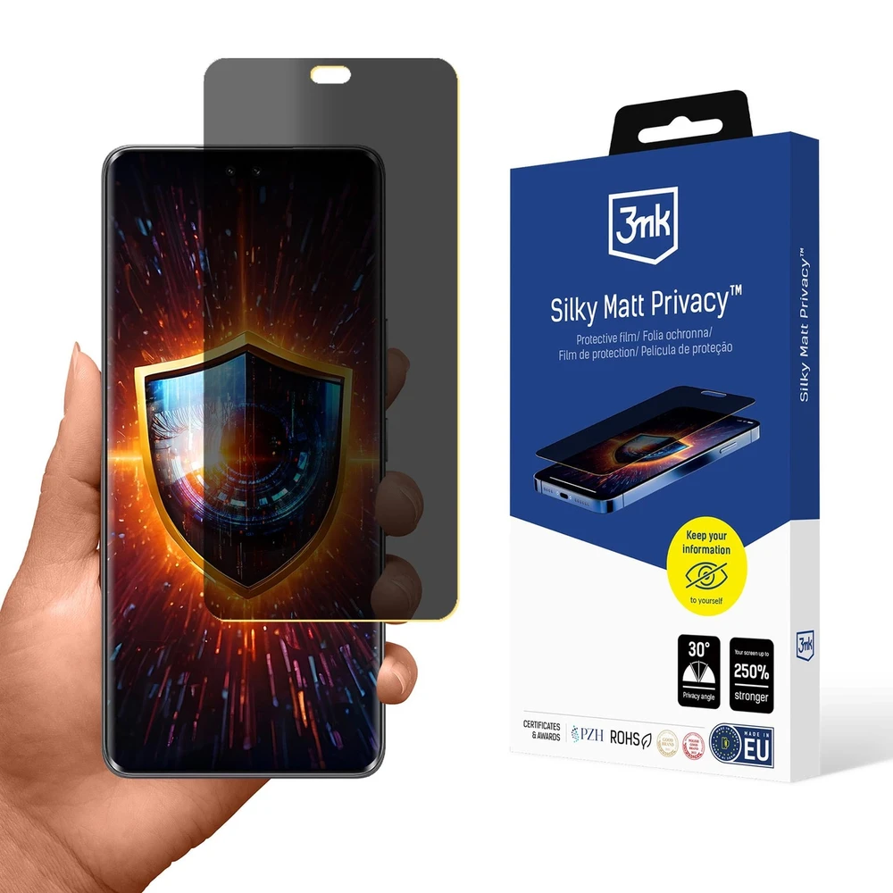 3Mk apsauga „Honor 200 Pro“ – 3mk šilkinis matinis privatumas