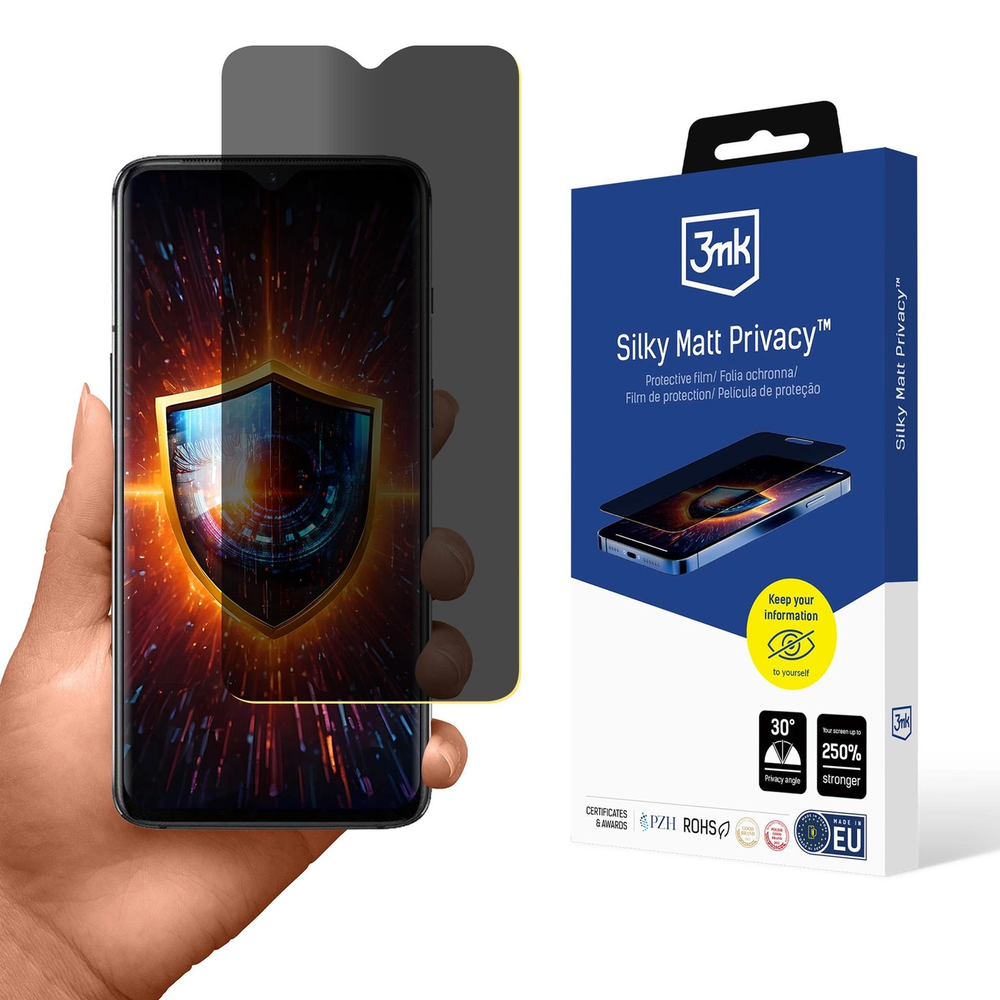 3Mk apsauga „OnePlus 7“ – „3mk Silky Matt“ privatumas