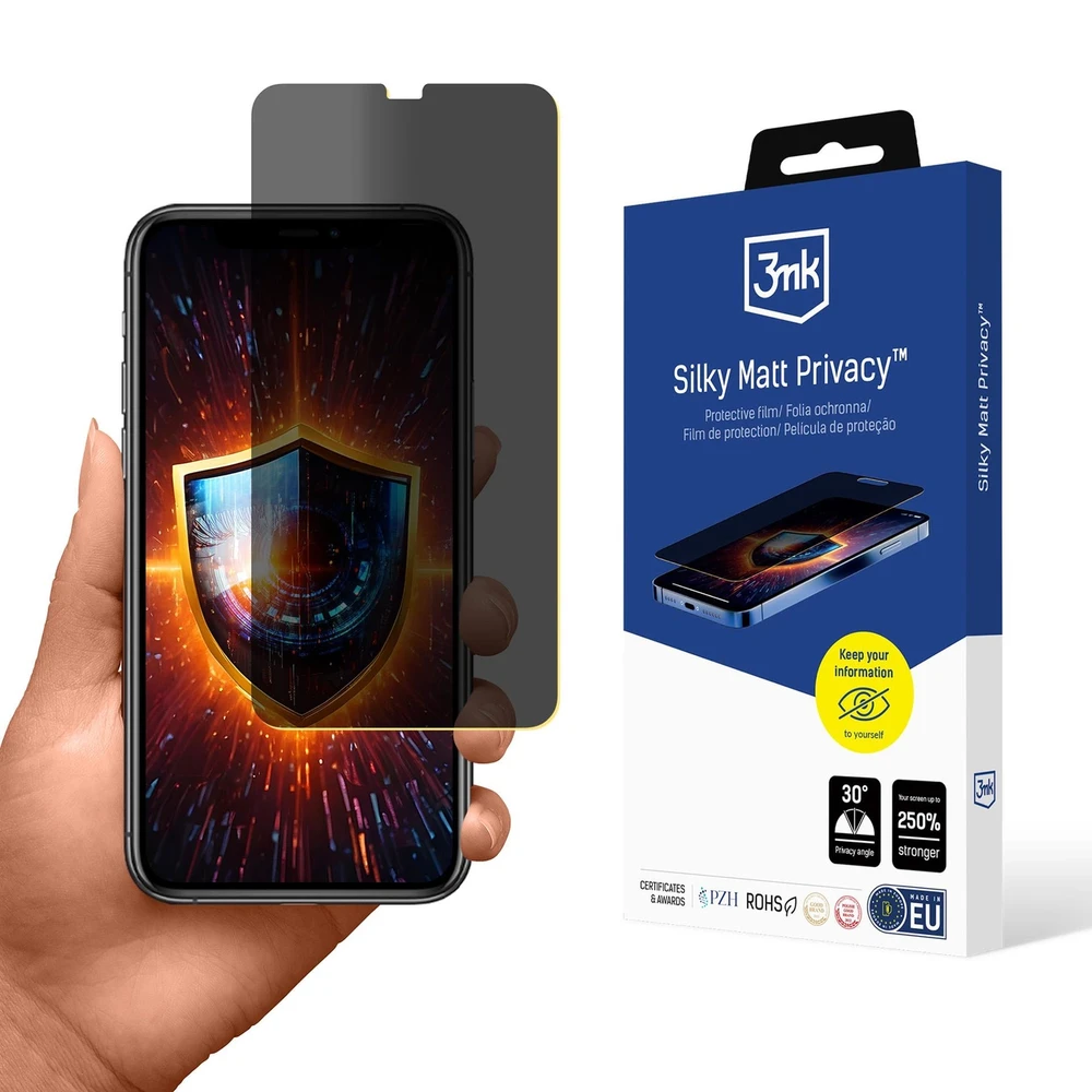 Apple iPhone 11 Pro Max – 3mk Silky Matt privatumas