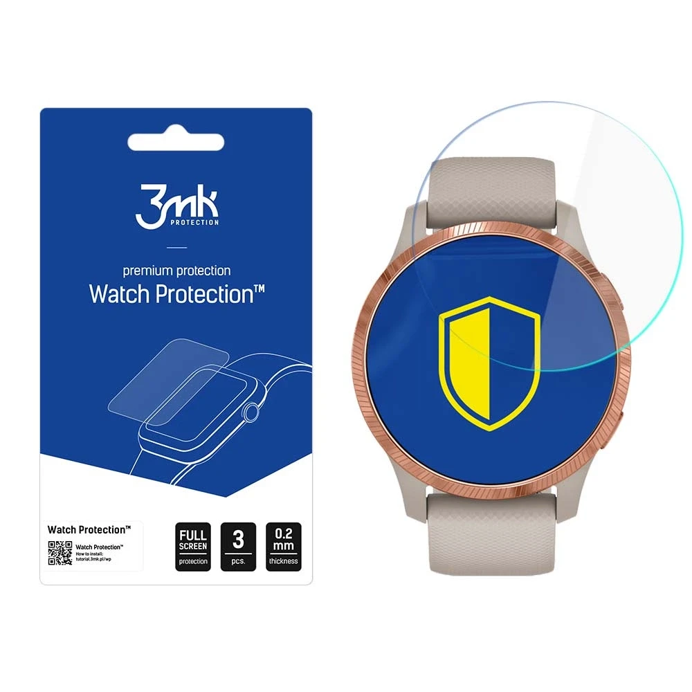 Apsauginė 3MK plėvelė išmaniesiems laikrodžiams Garmin Venu