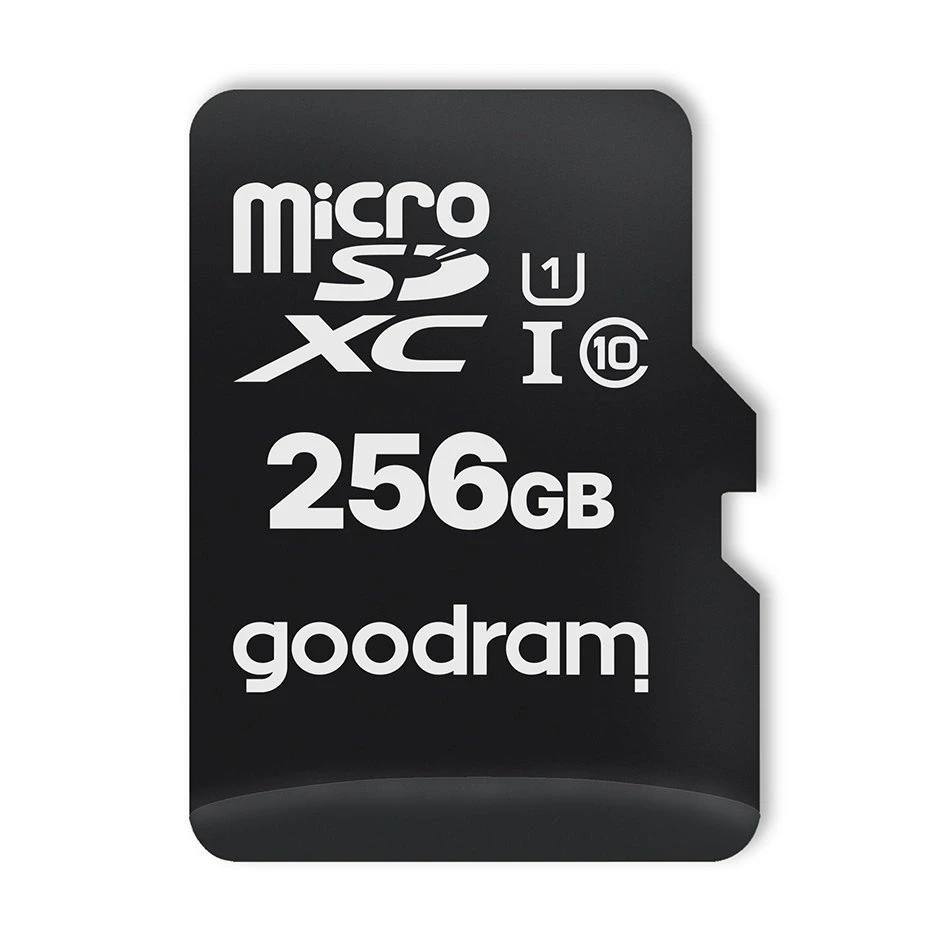 GOODRAM M1AA-2560R12 GOODRAM atminties kortelė Micro SDXC 256GB Class 10 UHS-I + Adapteriai
