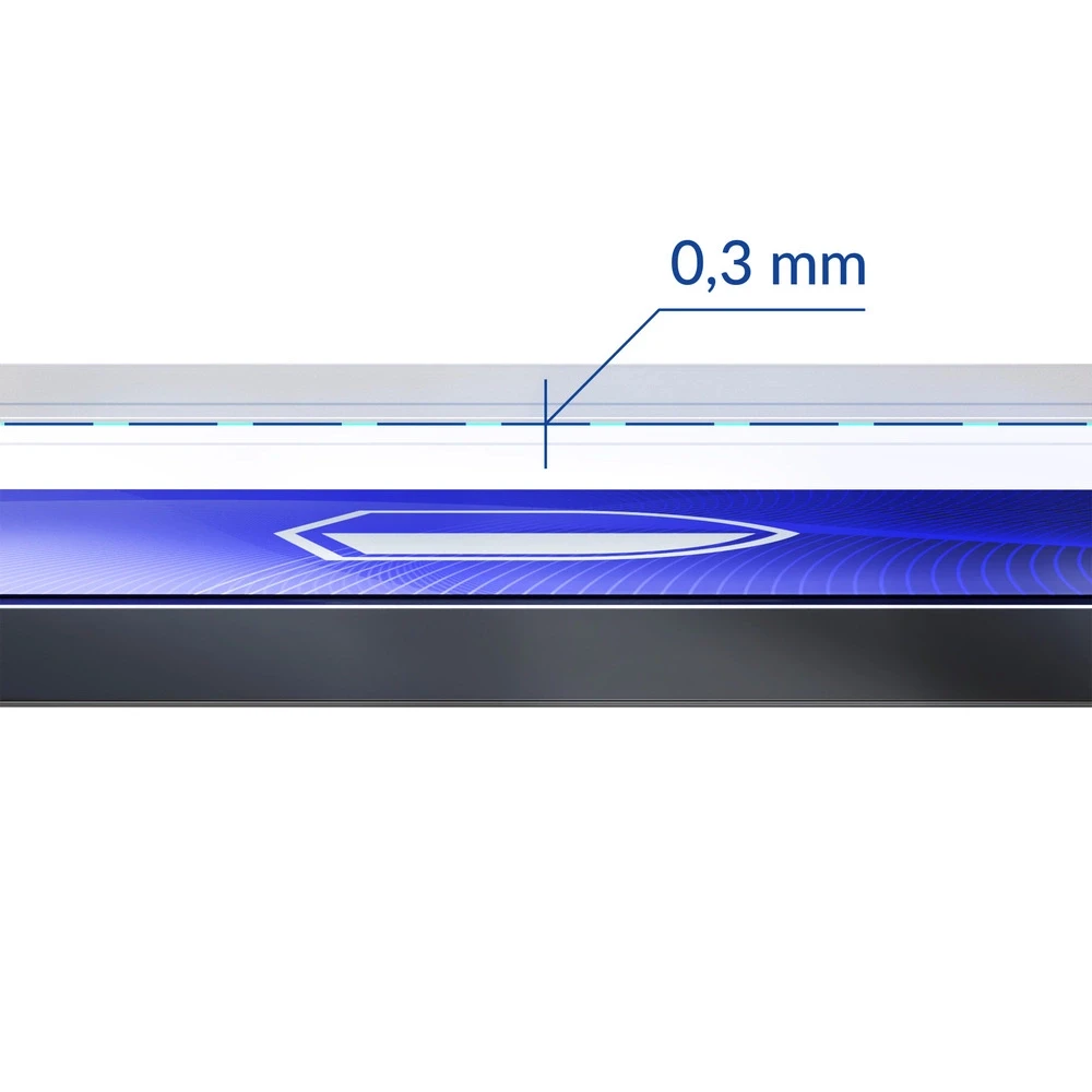 Apsauginis stiklas Xiaomi Redmi Note 12 5G / Poco X5 5G Hybrid Flexi 7H serijos 3mk FlexibleGlass