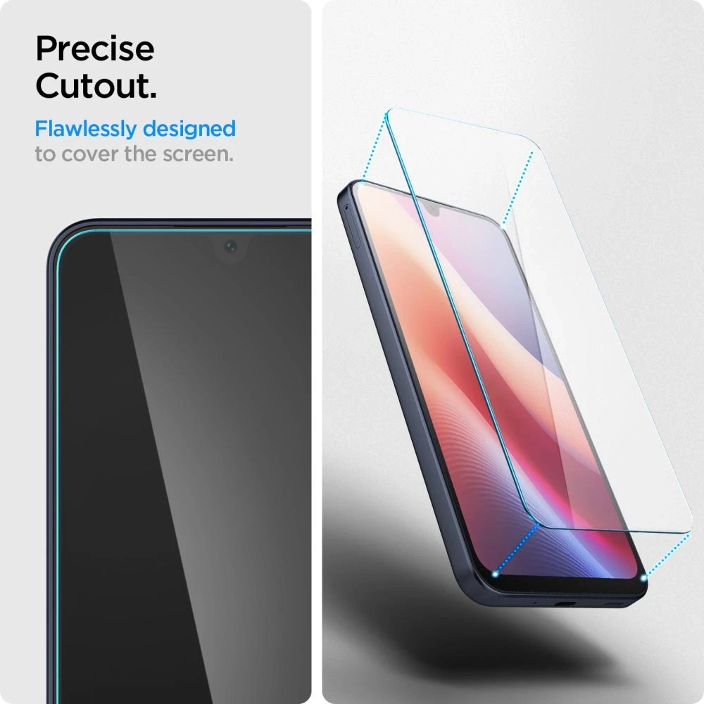 Apsauginis stiklas Samsung Galaxy A16 Spigen Glas.TR Slim 2-pack