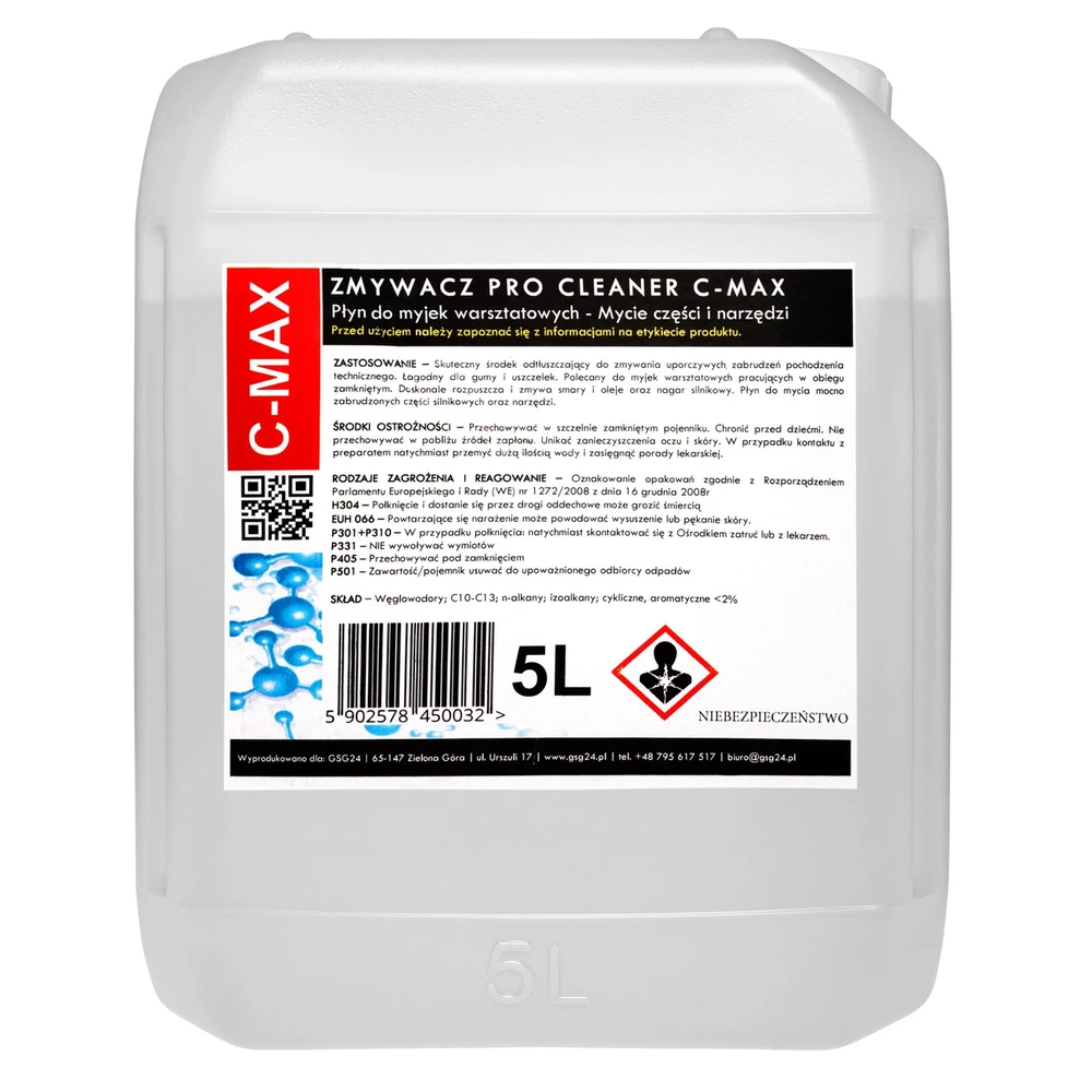 Pro Cleaner C-MAX 5L valiklio bakelis su etikete