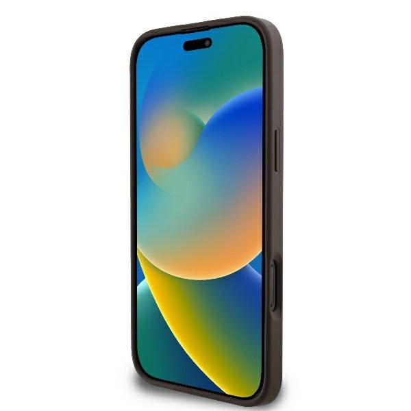 Guess 4G Big Logo Apple iPhone 16 Pro Max – dėklas telefonui rudos spalvos