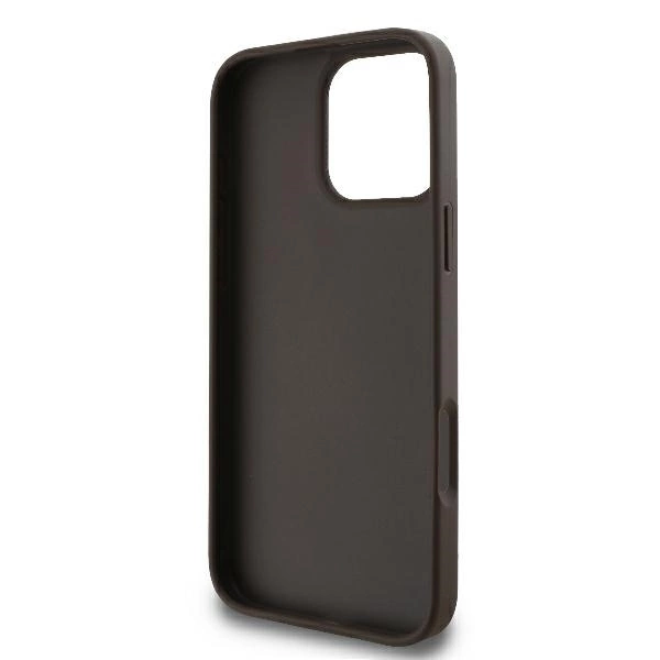 Guess 4G Big Logo Apple iPhone 16 Pro Max – dėklas telefonui rudos spalvos