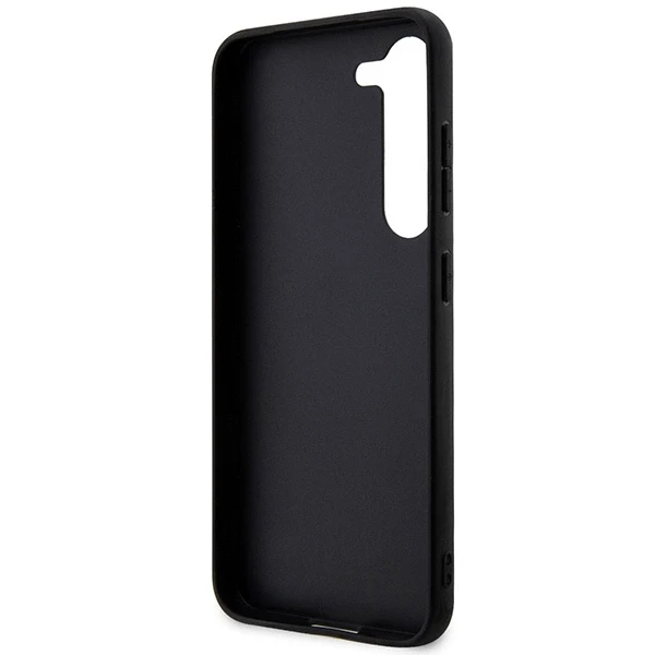 Samsung Galaxy S24 Plus Guess dėklas 4G Big Metal Logo (GUHCS24M4GMGGR) juodos spalvos