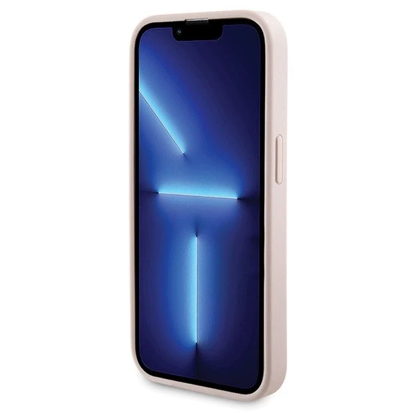 Dėklas Guess Set GUBPM5P15X4GEMGP Apple iPhone 15 Pro Max 6.7″ hardcase + Powerbank 5000mAh MagSafe rožinės spalvos