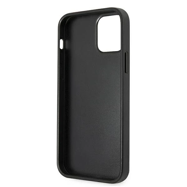 Dėklas GUESS GUHCP12M4GMGGR IPHONE 12/12 PRO 6.1 "GRAY/GRAY HARDCASE 4G BIG METAL LOGO