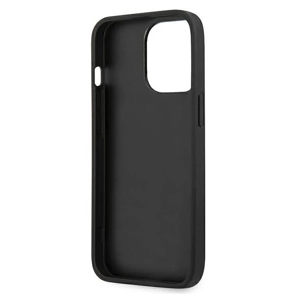 Apple iPhone 13 Pro Max 6,7″ Guess dėklas 4G Big Metal Logo GUHCP13X4GMGGR pilkas