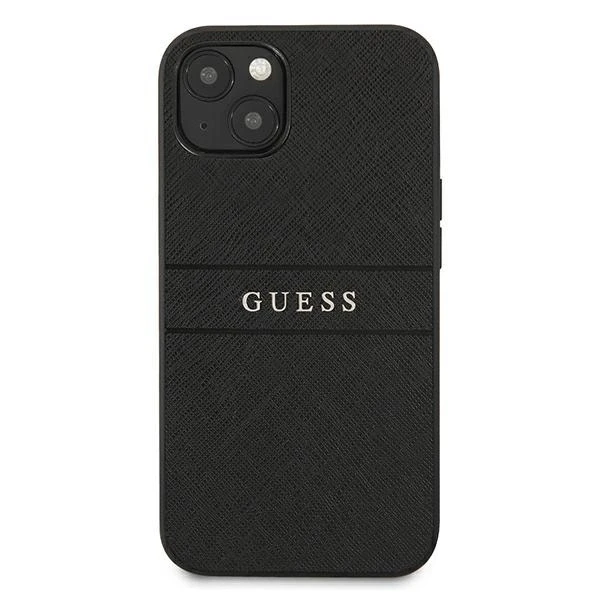 Guess telefono dėklas iPhone 13 Mini, juodas