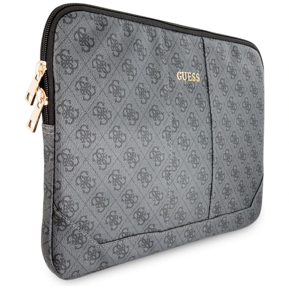 Guess PU Leather 4G dėklas skirtas Notebook 13" pilkos spalvos