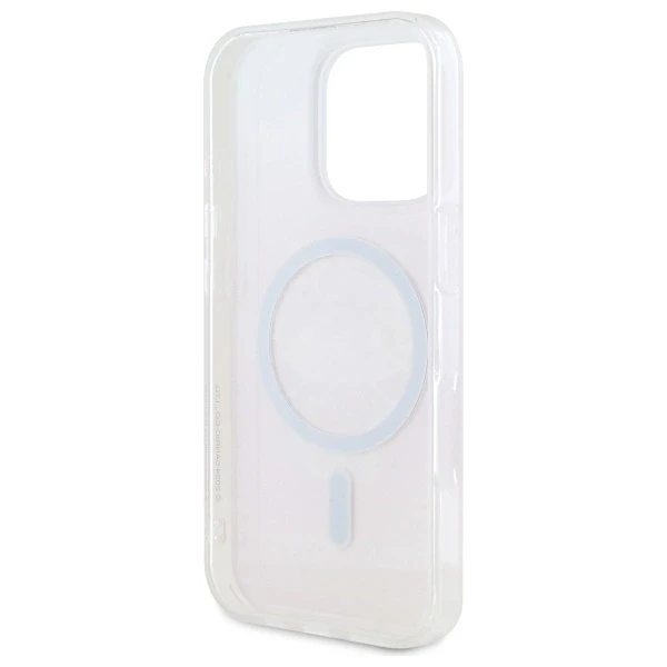 Hello Kitty HKHMP16LH50AP Apple iPhone 16 Pro 6.3″ rožinės spalvos kietas dėklas IML 50TH Anniversary Magsafe