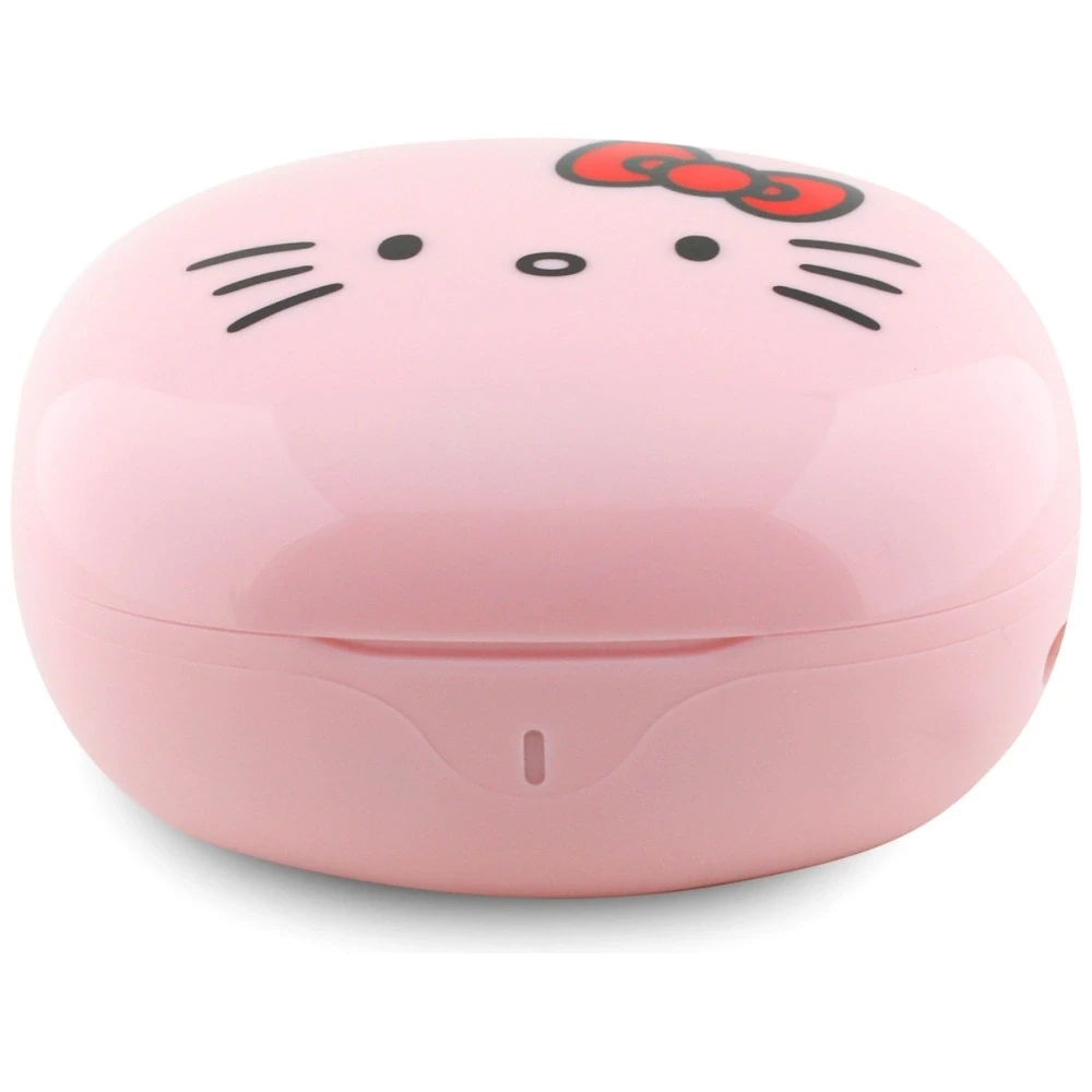 Hello Kitty rožinis ausinių dėkliukas