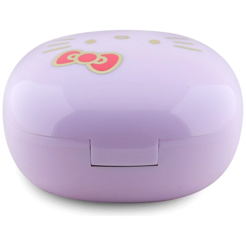 Hello Kitty belaidžių ausinių dėklas, violetinis