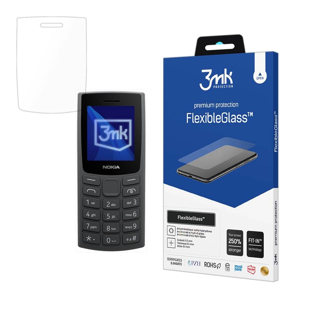 3Mk apsauga Nokia 105 (2023) - 3mk FlexibleGlass