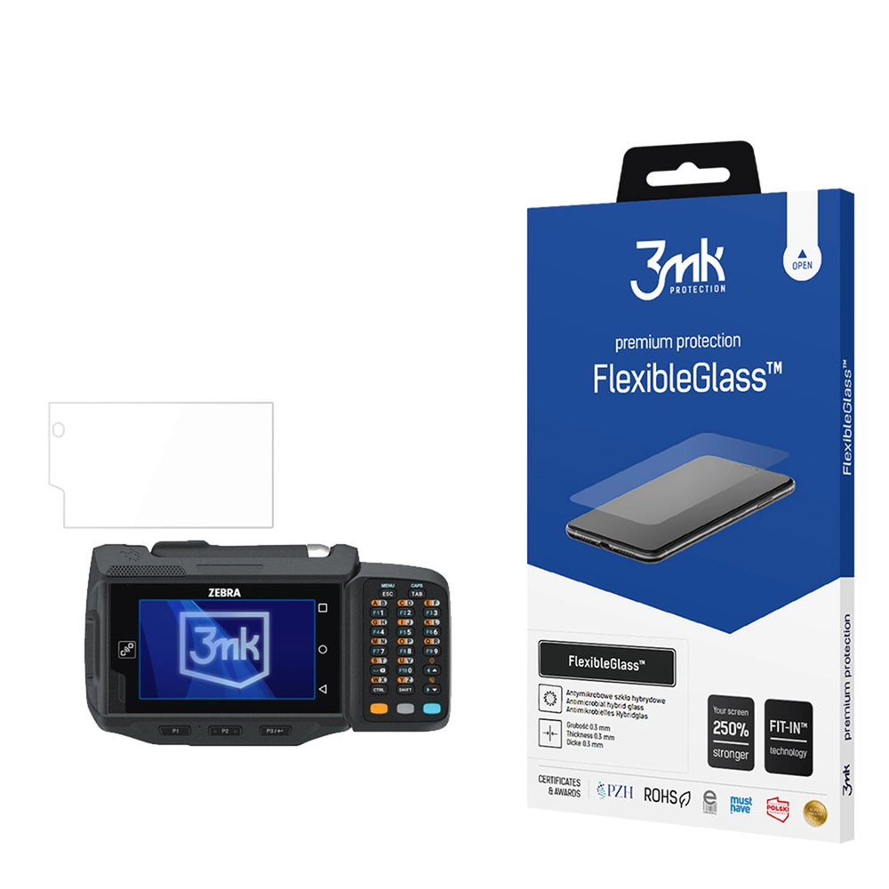 3Mk apsauga „Zebra WT6000/WT6300“ – 3mk lankstus stiklas