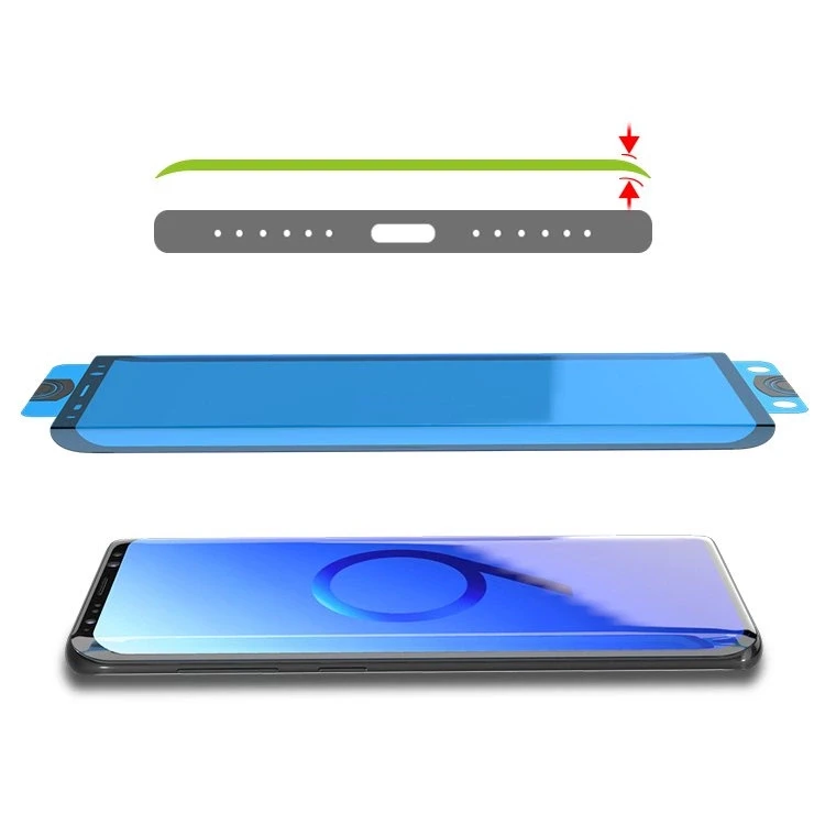 Hurtel 3D Edge Nano Flexi Glass Hybrid Full ekrano apsauga su rėmeliu Xiaomi Mi 11 skaidrus