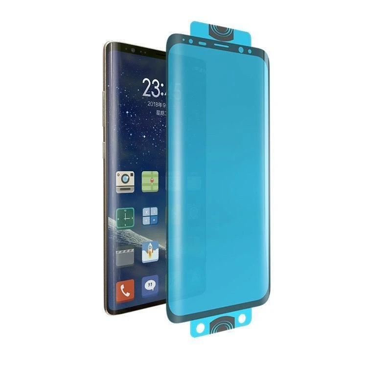 Hurtel 3D Edge Nano Flexi Glass Hybrid Full ekrano apsauga su rėmeliu Xiaomi Mi 11 skaidrus