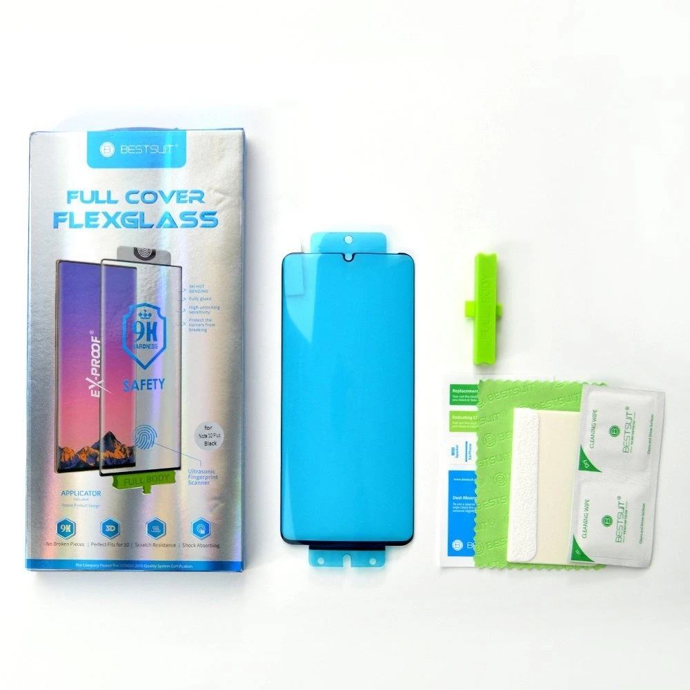 Hurtel 3D Edge Nano Flexi Glass Hybrid Full ekrano apsauga su rėmeliu Xiaomi Mi 11 skaidrus