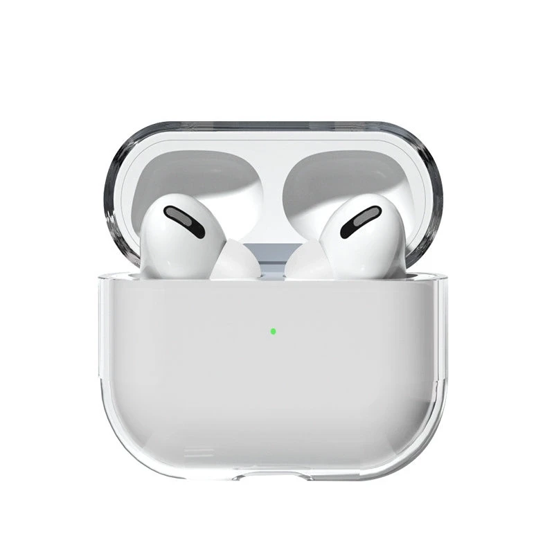 Hurtel AirPods 2 / AirPods 1 rigid, strong, skaidrus ausinių dėklas