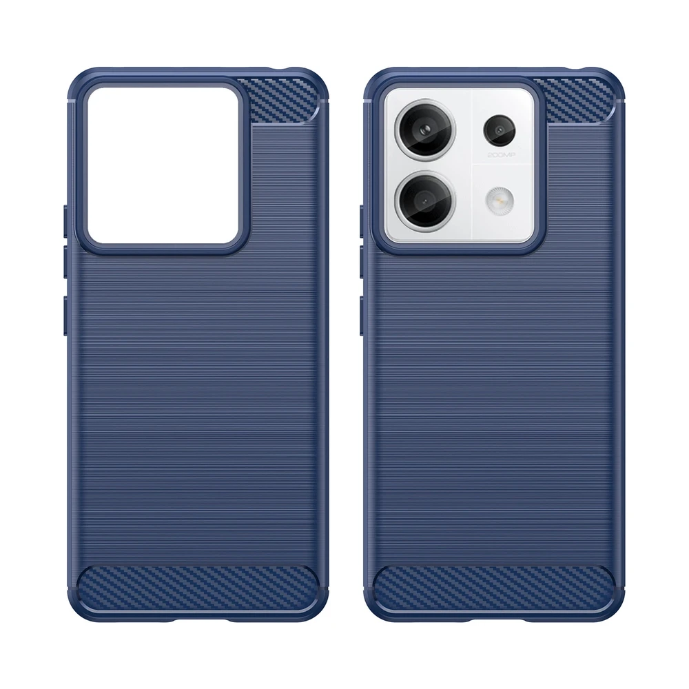 Hurtel Carbon Xiaomi Redmi Note 13 Pro – dėklas telefonui mėlynos spalvos