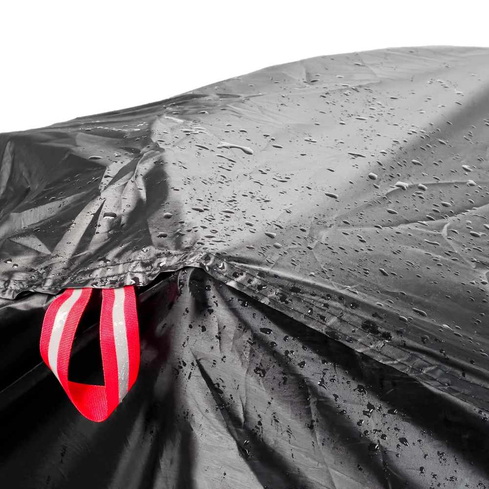 Hurtel Atsparus vandeniui bike cover dydis XL - juodas