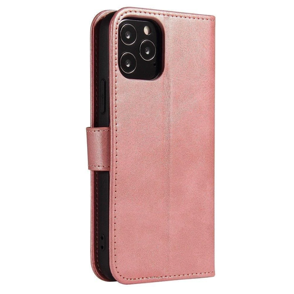 Hurtel atverčiamas dėklas skirtas Samsung Galaxy A73, rožinis