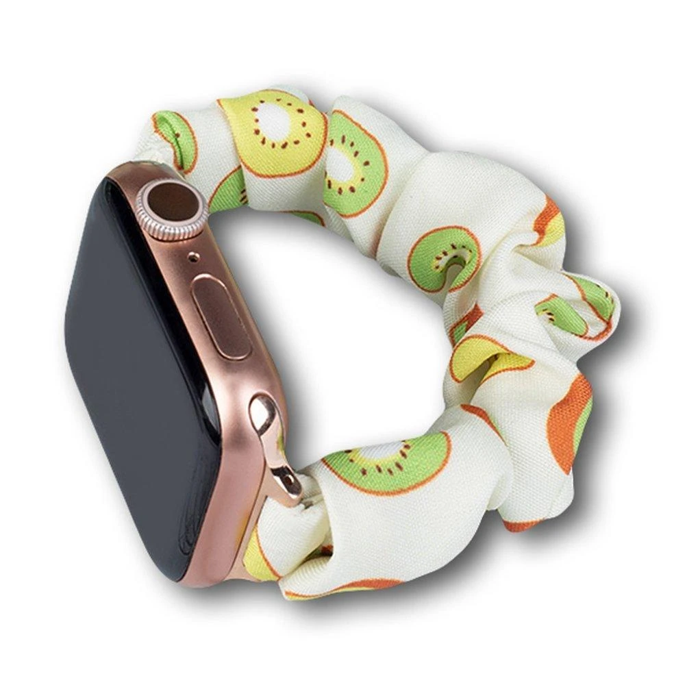 Hurtel Apyrankė laikrodžiui Apple Watch 7/6/5/4/3/2 / SE (41/40 / 38mm) strap bracelet bracelet with elastic kiwi