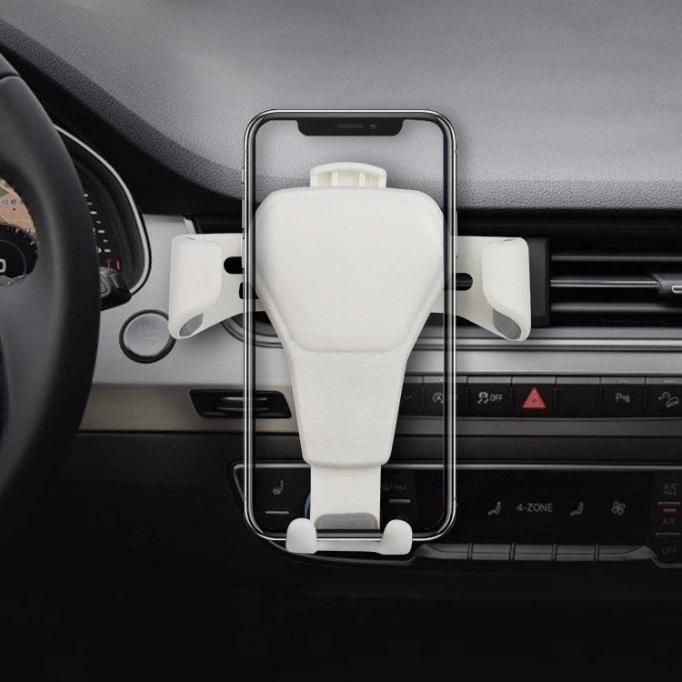 „Hurtel Car Holder H01“ juodos spalvos gravitacinis automobilio laikiklis ventiliacijos grotelėms