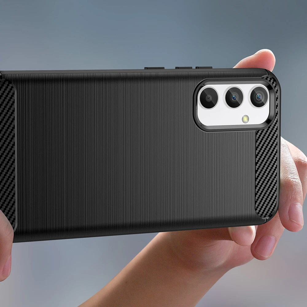 Hurtel Carbon dėklas skirtas Realme 10 Pro, juodas