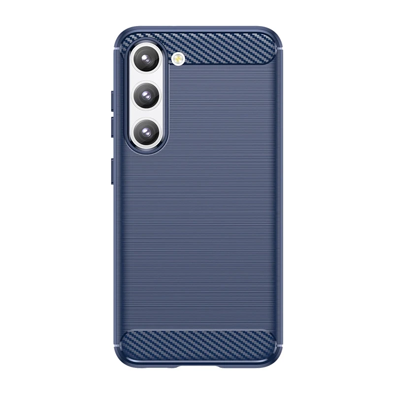 Hurtel Carbon dėklas skirtas Samsung Galaxy S23 +, mėlynas