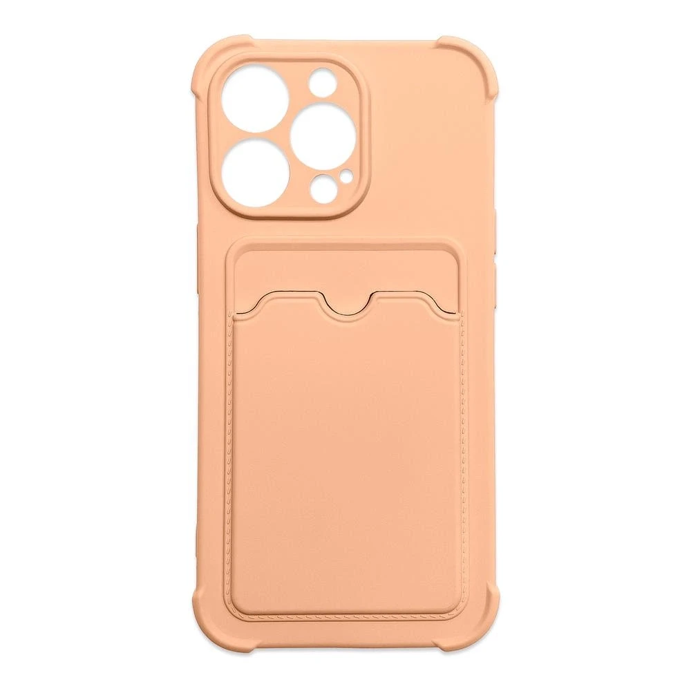 Hurtel Card Armor dėklas skirtas iPhone 13 Mini, rožinis