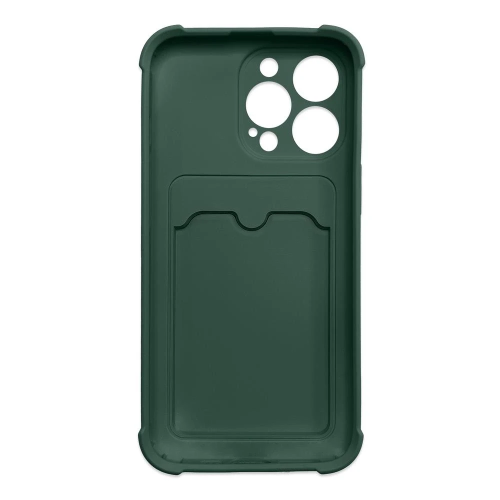 Hurtel Card Armor dėklas skirtas Xiaomi Redmi 10X 4G / Xiaomi Redmi Note 9, žalias
