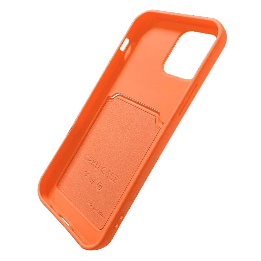 Hurtel Card silikoninis dėklas skirtas Xiaomi Redmi Note 11 Pro + 5G/11 Pro 5G/11 Pro, juodas