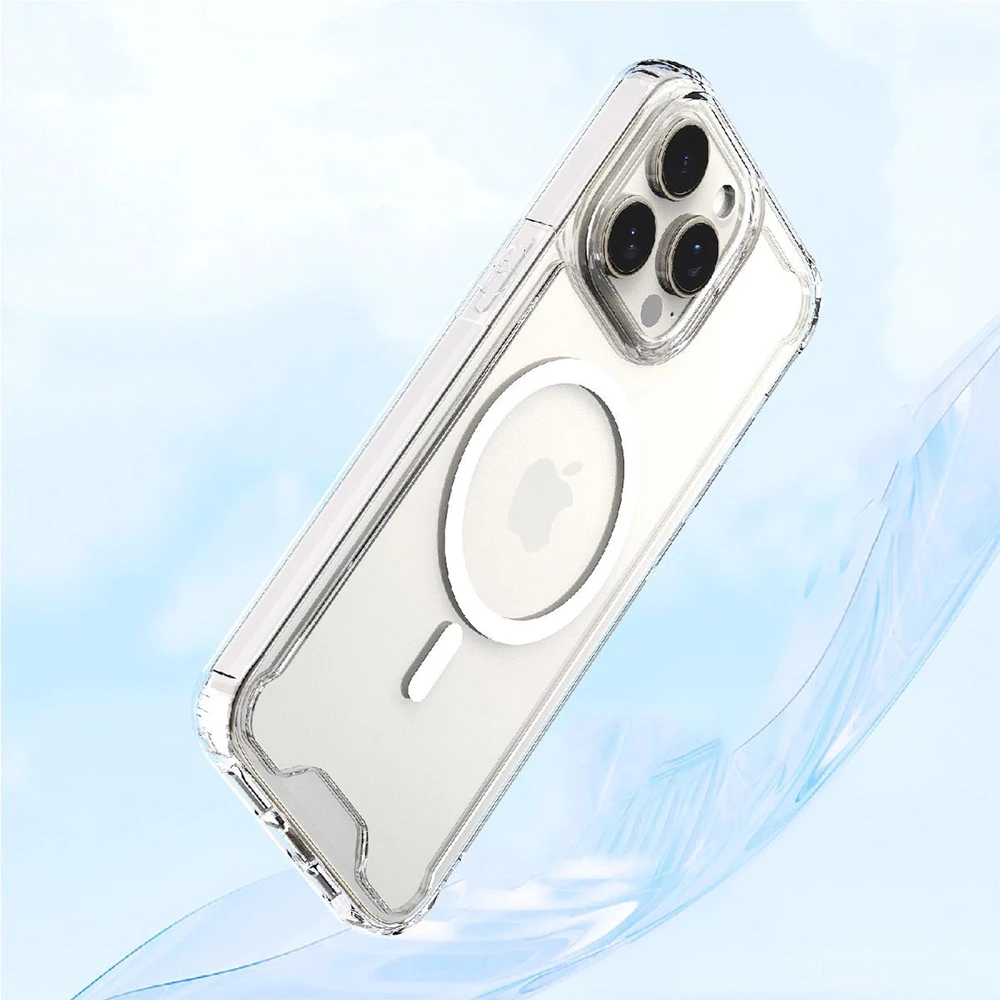 Hurtel Clear Corner MagSafe Apple iPhone 16 Pro Max – dėklas telefonui skaidrus