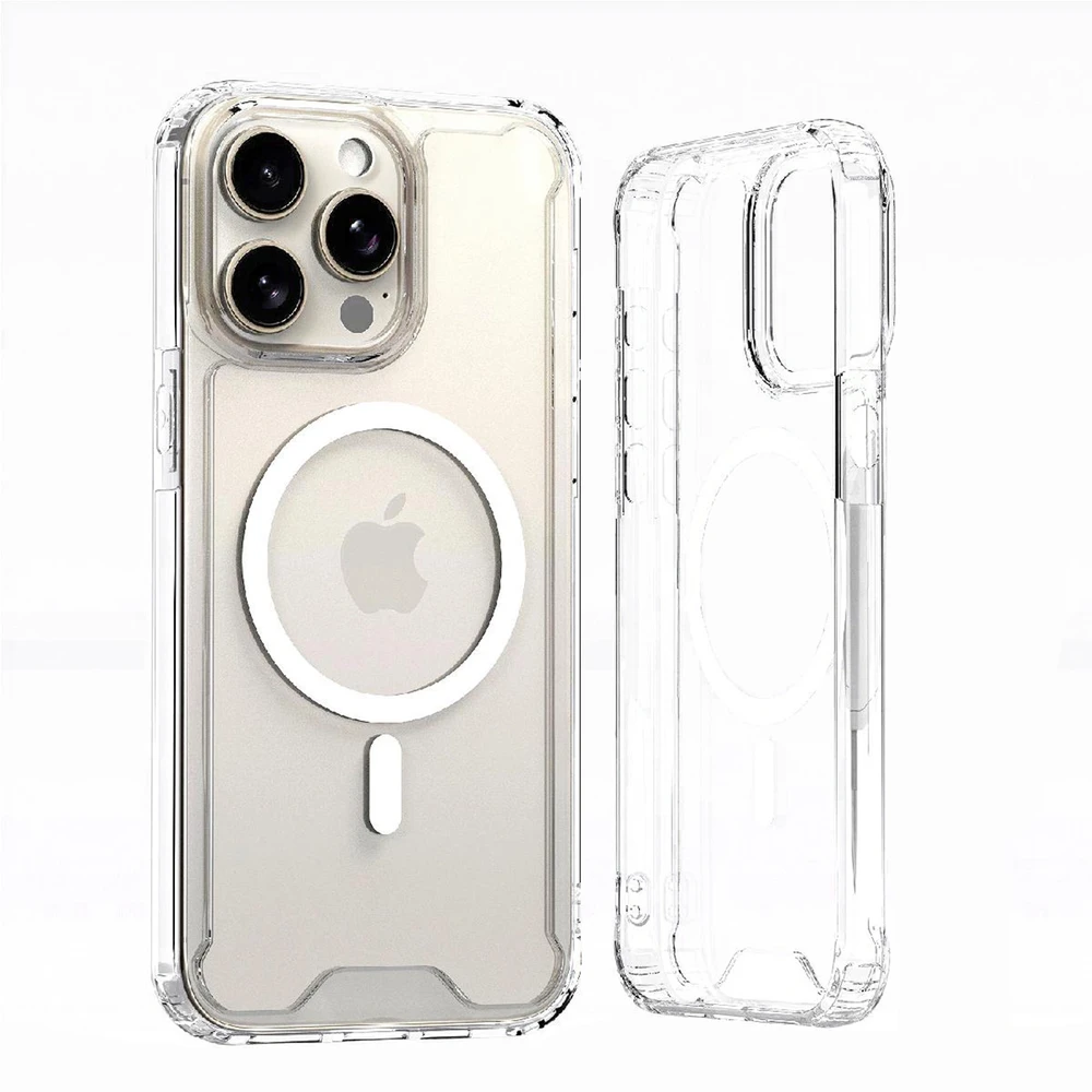 Hurtel Clear Corner MagSafe Apple iPhone 16 Pro Max – dėklas telefonui skaidrus