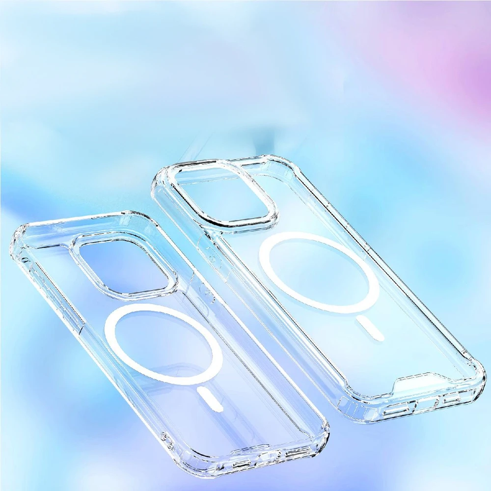 Hurtel Clear Corner MagSafe Apple iPhone 16 Pro Max – dėklas telefonui skaidrus