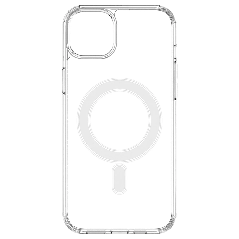 Hurtel Clear Magnetic MagSafe dėklas skirtas iPhone 14 Plus, skaidrus