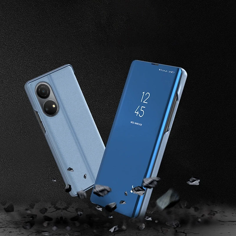 Hurtel Clear View dėklas skirtas Honor X7 / Honor Play 30 Plus, juodas