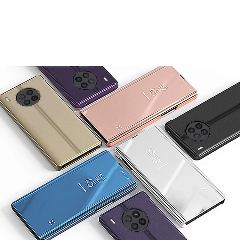 Hurtel Clear View dėklas skirtas Huawei nova 8i, juodas