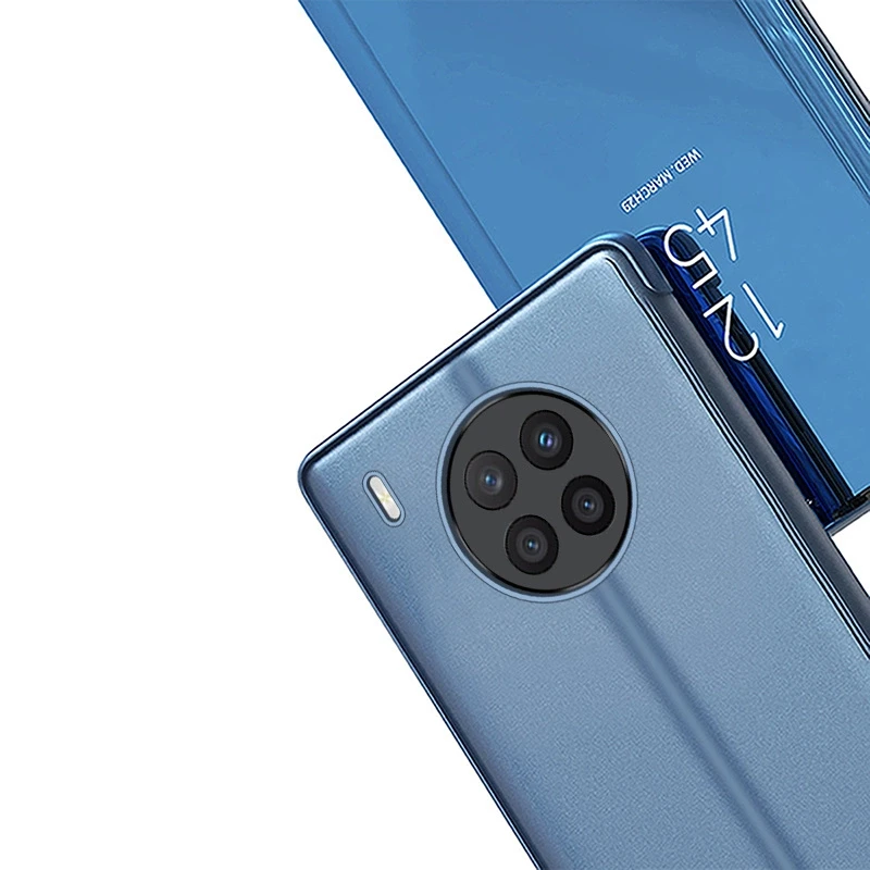 Hurtel Clear View dėklas skirtas Huawei nova 8i, juodas