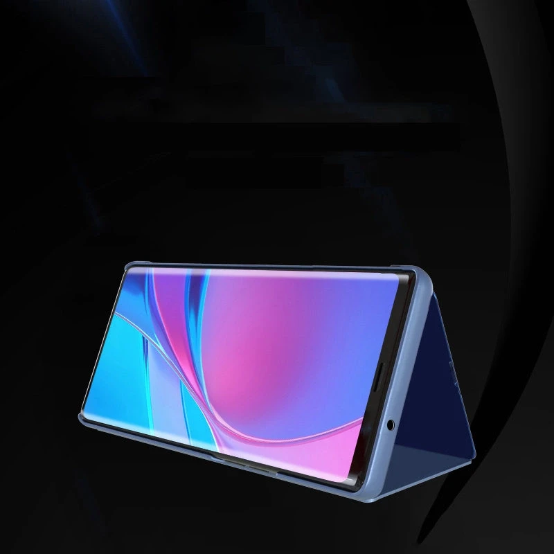 Hurtel Clear View dėklas skirtas Samsung Galaxy A22 4G, mėlynas